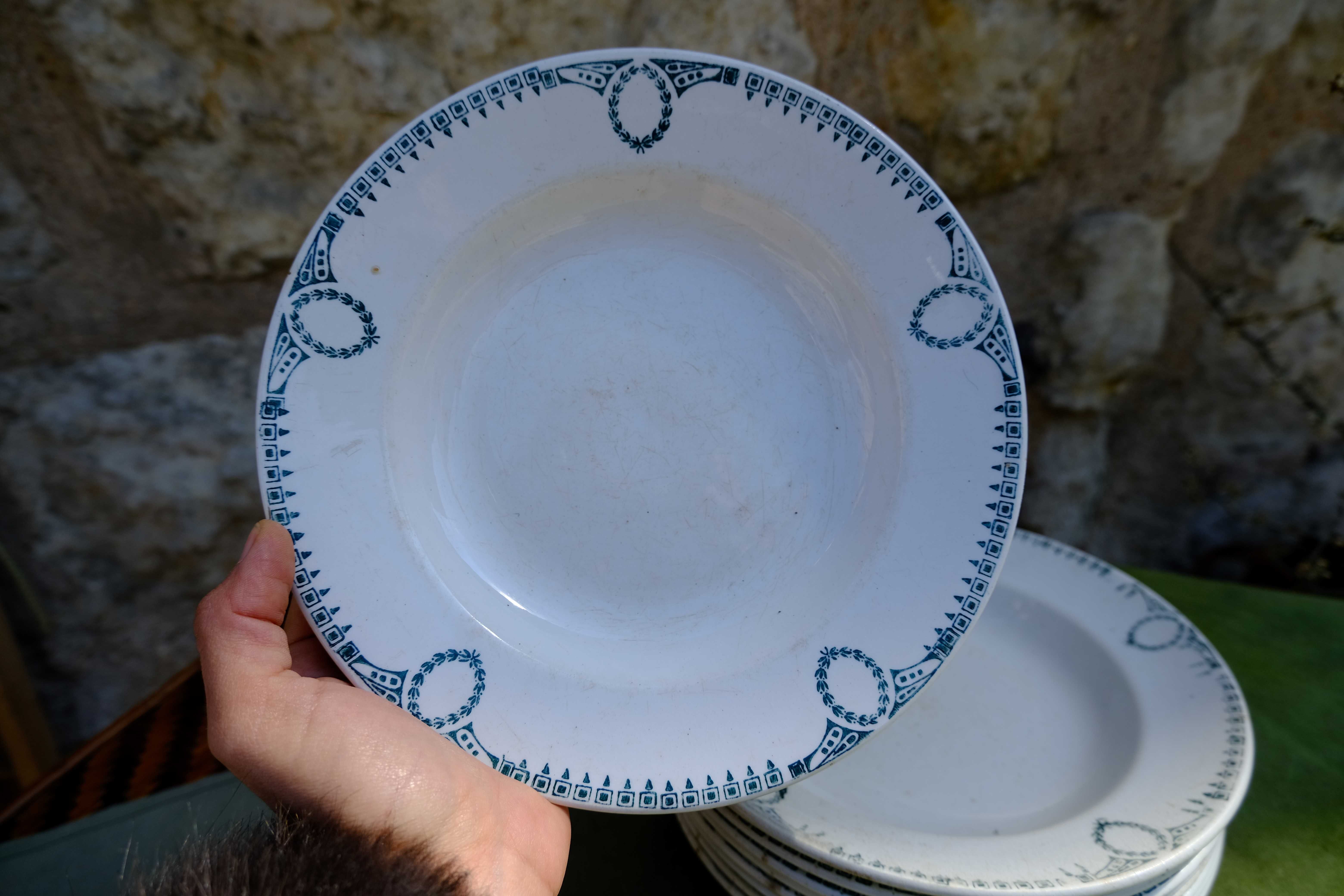 Iron earth plates from Saint Amand