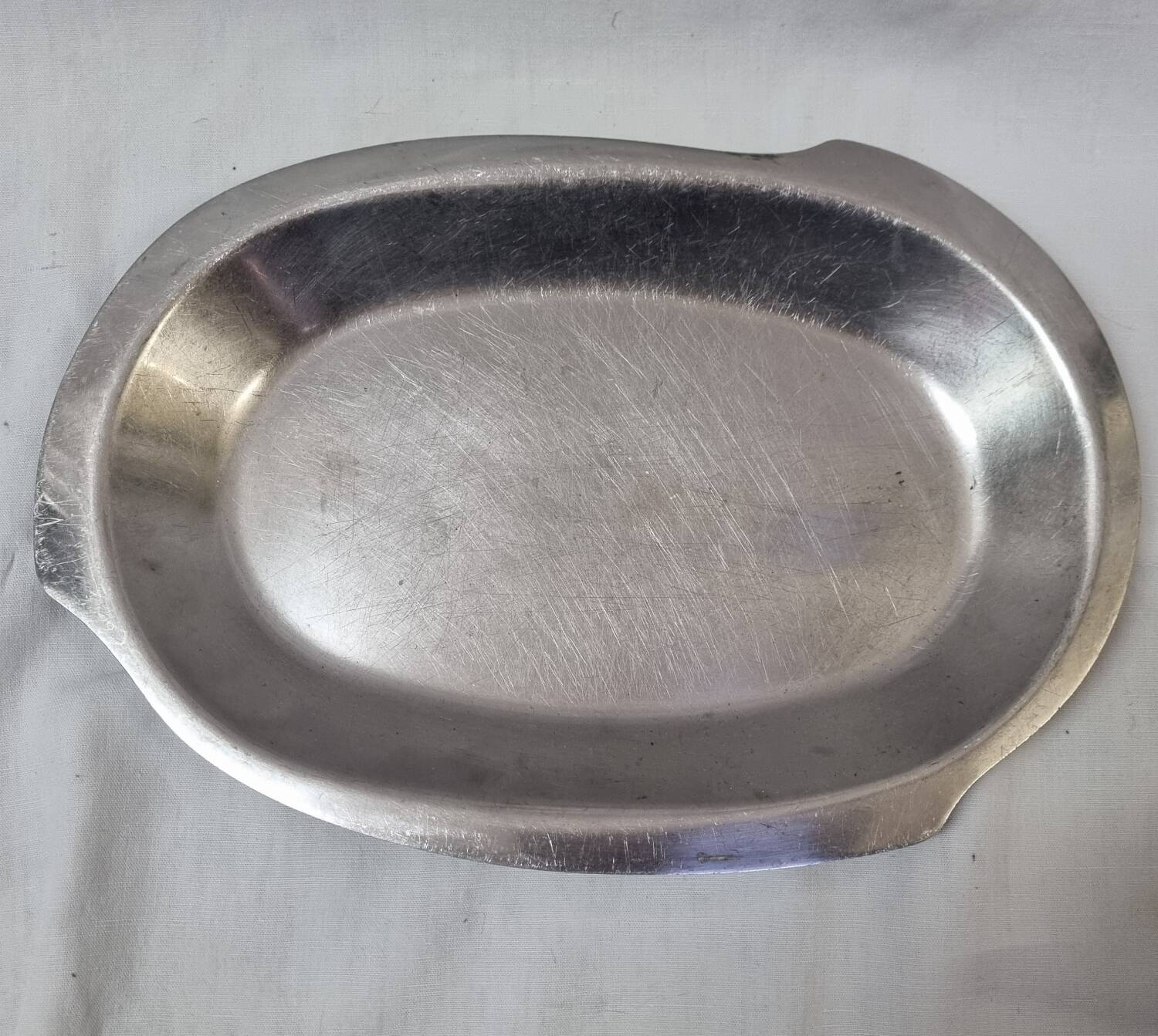 Stainless steel teapot and coffee pot from a boat, 1960