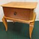 Bedside cabinet 60s light wood