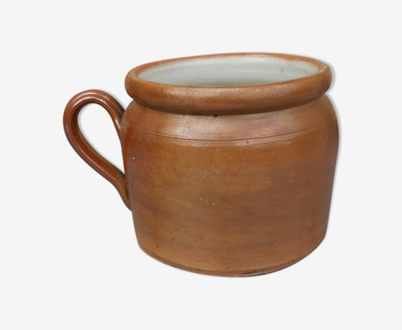 Pot en grès vernissé
