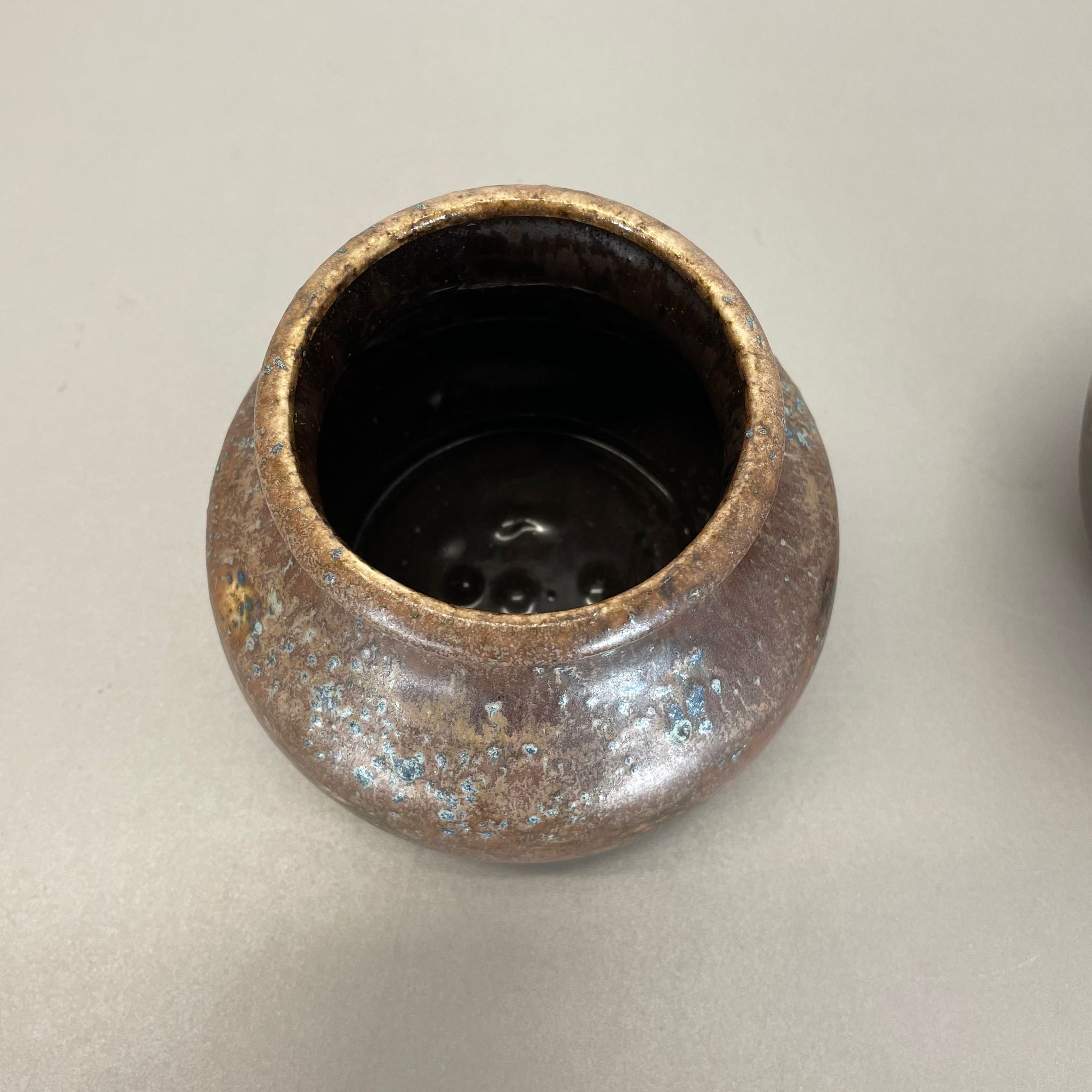Set of 2 ceramic oottery "Lava" Vases by Dümler and Breiden, Germany, 1960s