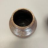 Set of 2 ceramic oottery "Lava" Vases by Dümler and Breiden, Germany, 1960s