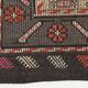 5x9 Brown Pink Antique Vintage Kilim Rug 166x78Cm SK 2402
