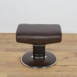 Ergonomic Lounge Chair with Ottoman Model from Ekornes Stressless, 2000s, Set of 2