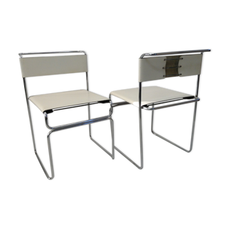 Pair of leather 80' Chair