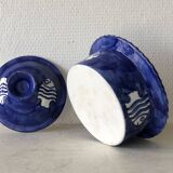 Salad bowl with ceramic lid