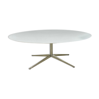 Oval dining table by Florence Knoll for Knoll Inc / Knoll International 1960S