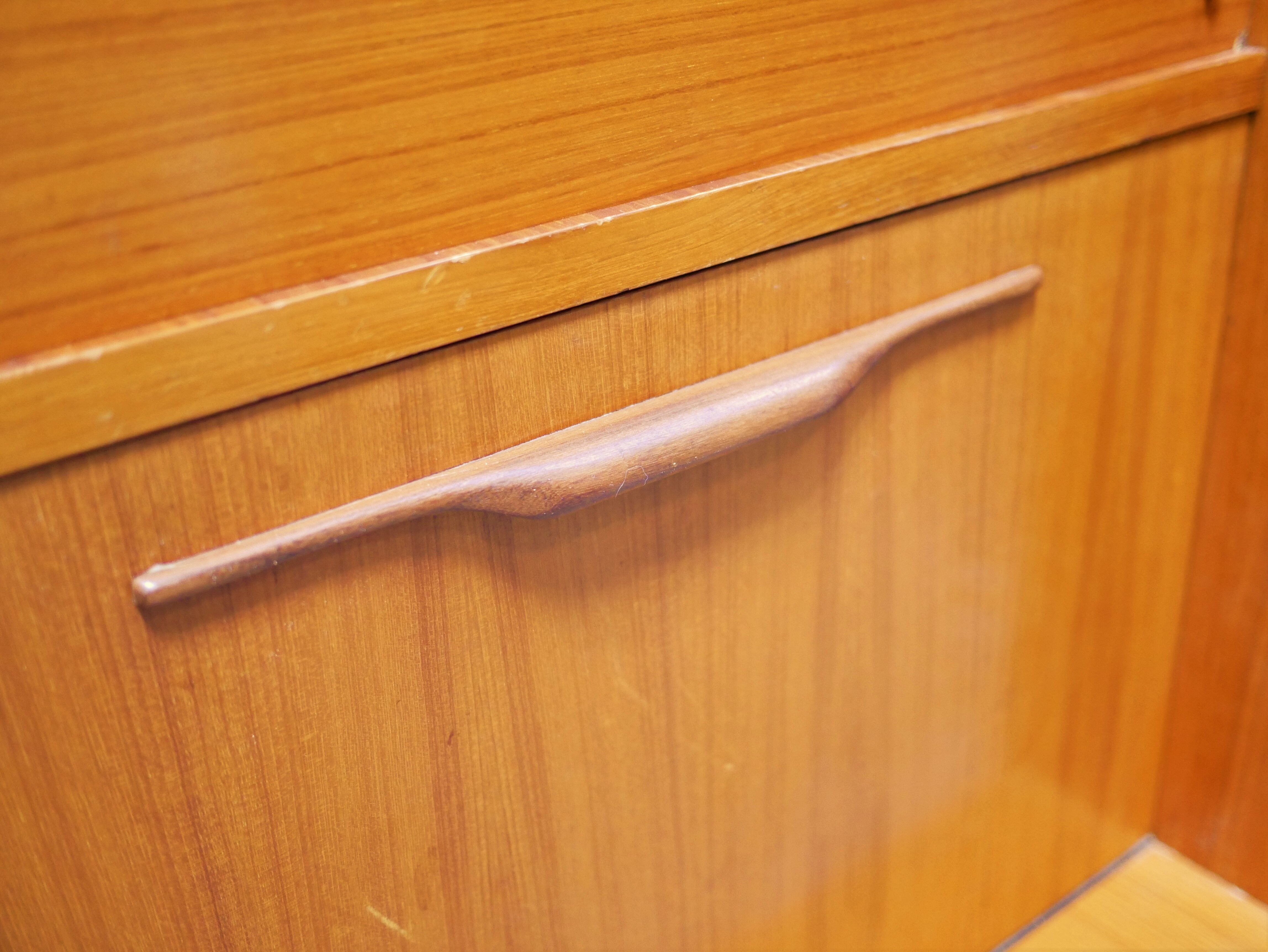 Buffet enfilade haute vintage teak