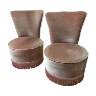 Paire de chauffeuses