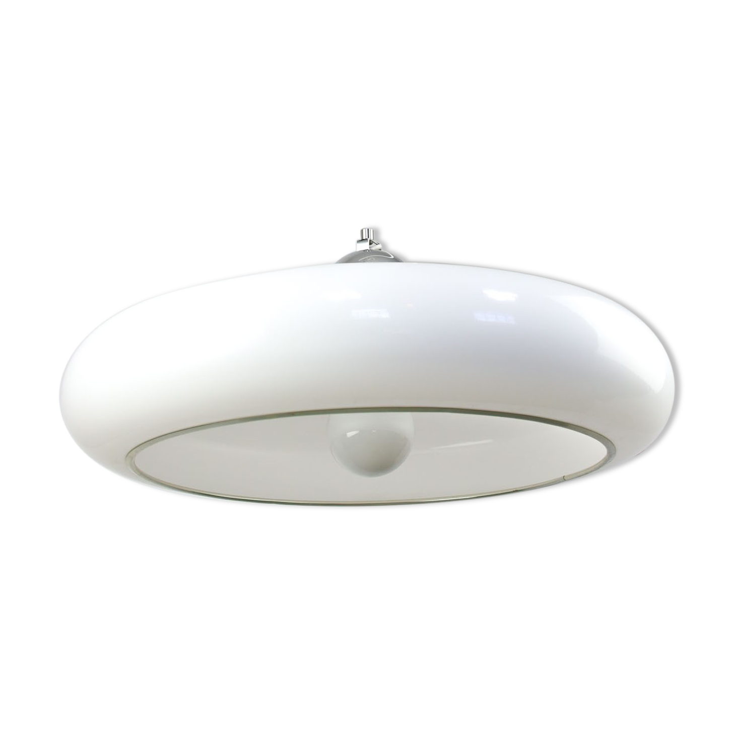 Pendant space-age Guzzini lamp, 70s