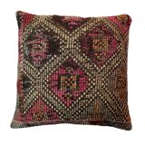 Housse de coussin kilim turque vintage, 55 x 55 cm