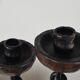 Vintage brutalist chain decor candleholder spain