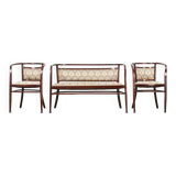 Otto Wagner Wiener Secession Seating Set for Mundus Austria 1903