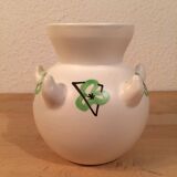 Horned vase André Baud, ceramics of Vallauris