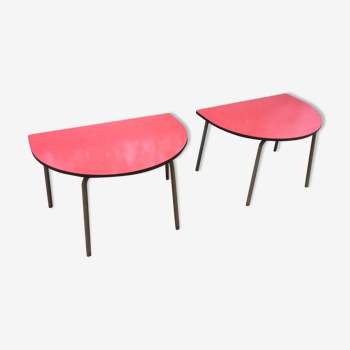 Paire de tables enfant tubax