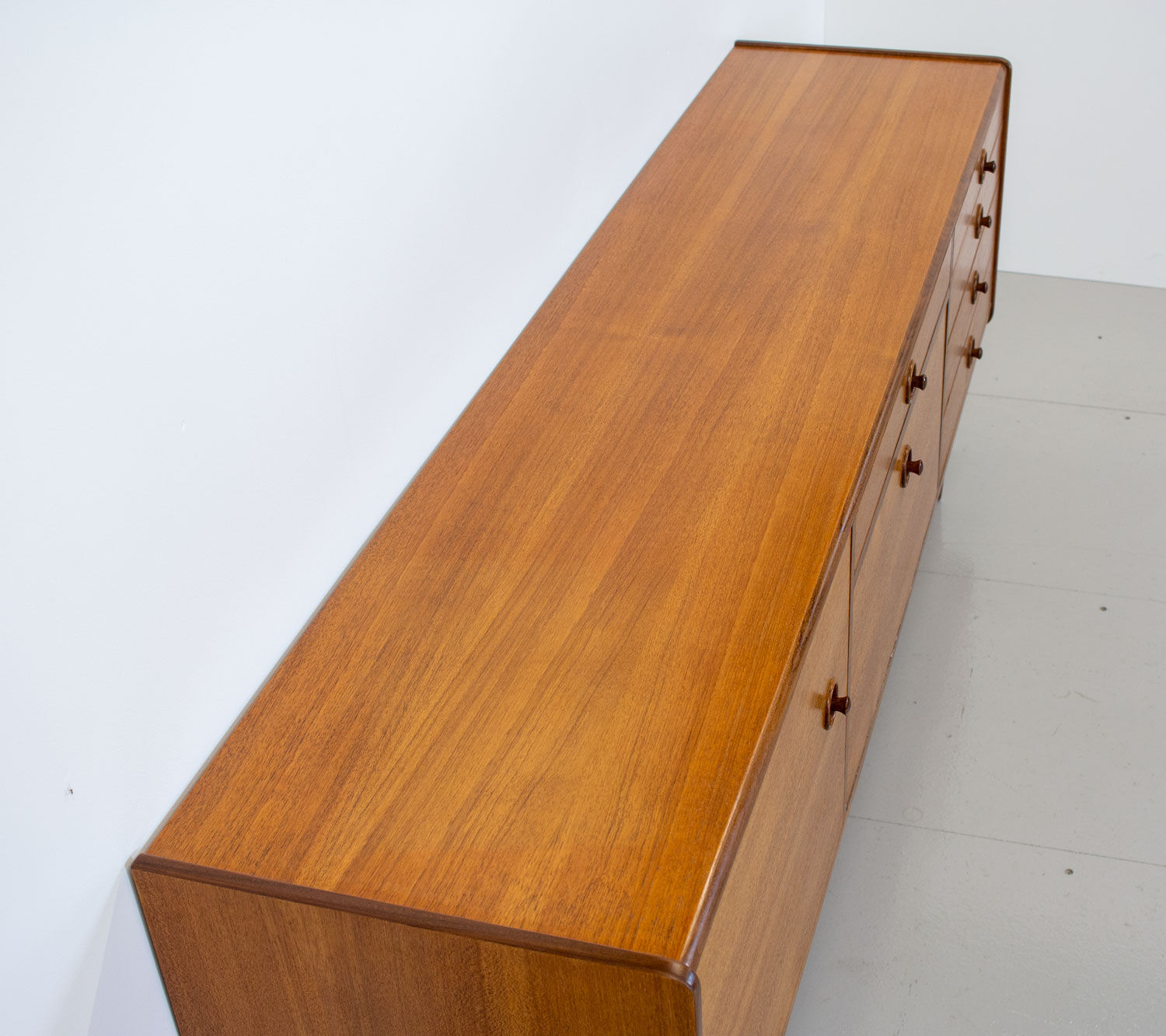 1960s Teak & Afromosia Sideboard designed by Robert Heritage