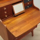 Teak secretary, Danish design, 1970s, production: Denmark