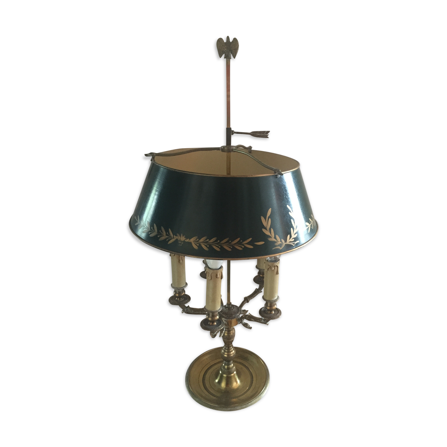 Empire 5-light bouillotte lamp
