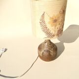 Pyrity sandstone lamp signed La Borne