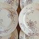 Art Nouveau creil and Montereau plates