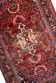 Handwoven Oriental Wool Area Rug Traditional Red Carpet- 220x335cm
