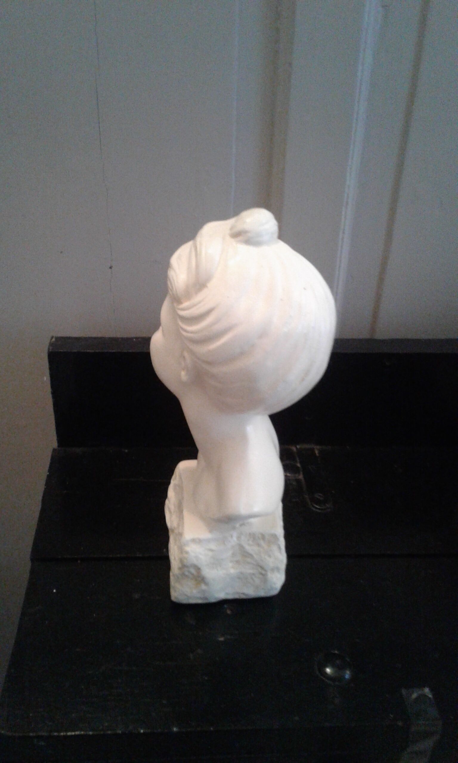 Plaster bust