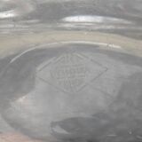 Art Vannes crystal fruit bowl