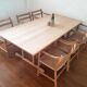 Børge Mogensen BM6286 shaker dining table for Fredericia in solid soaped oak
