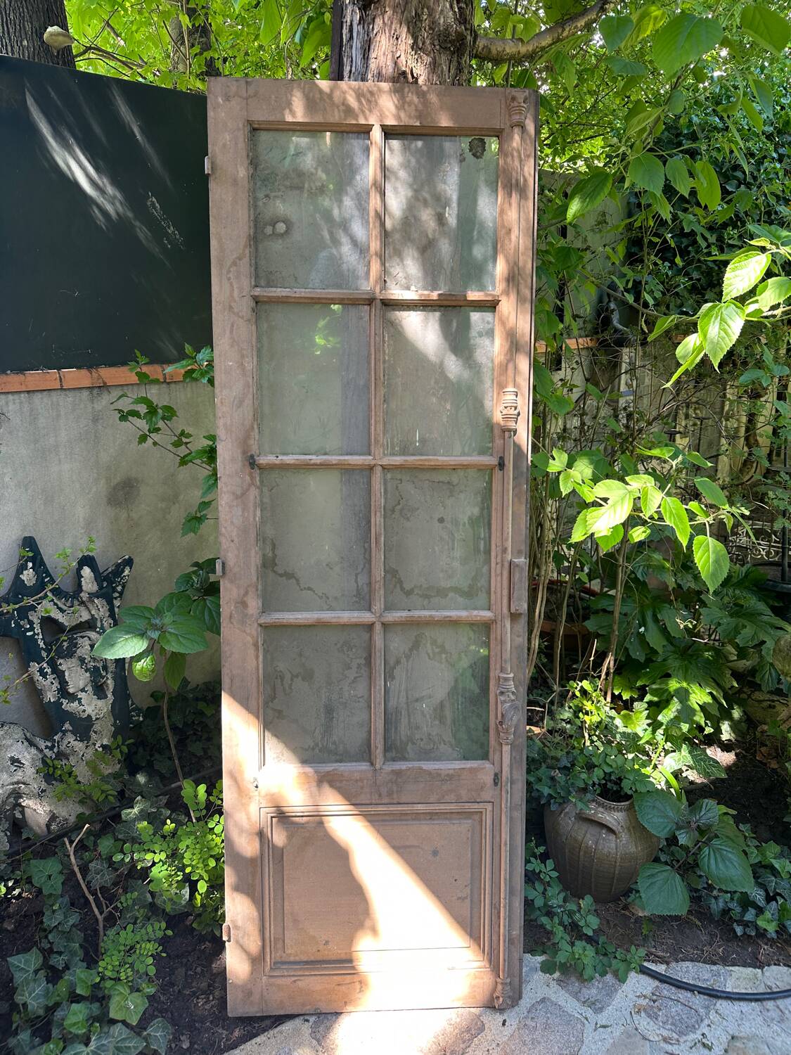 Double-leaf interior French doors