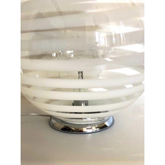 Murano glass table lamp