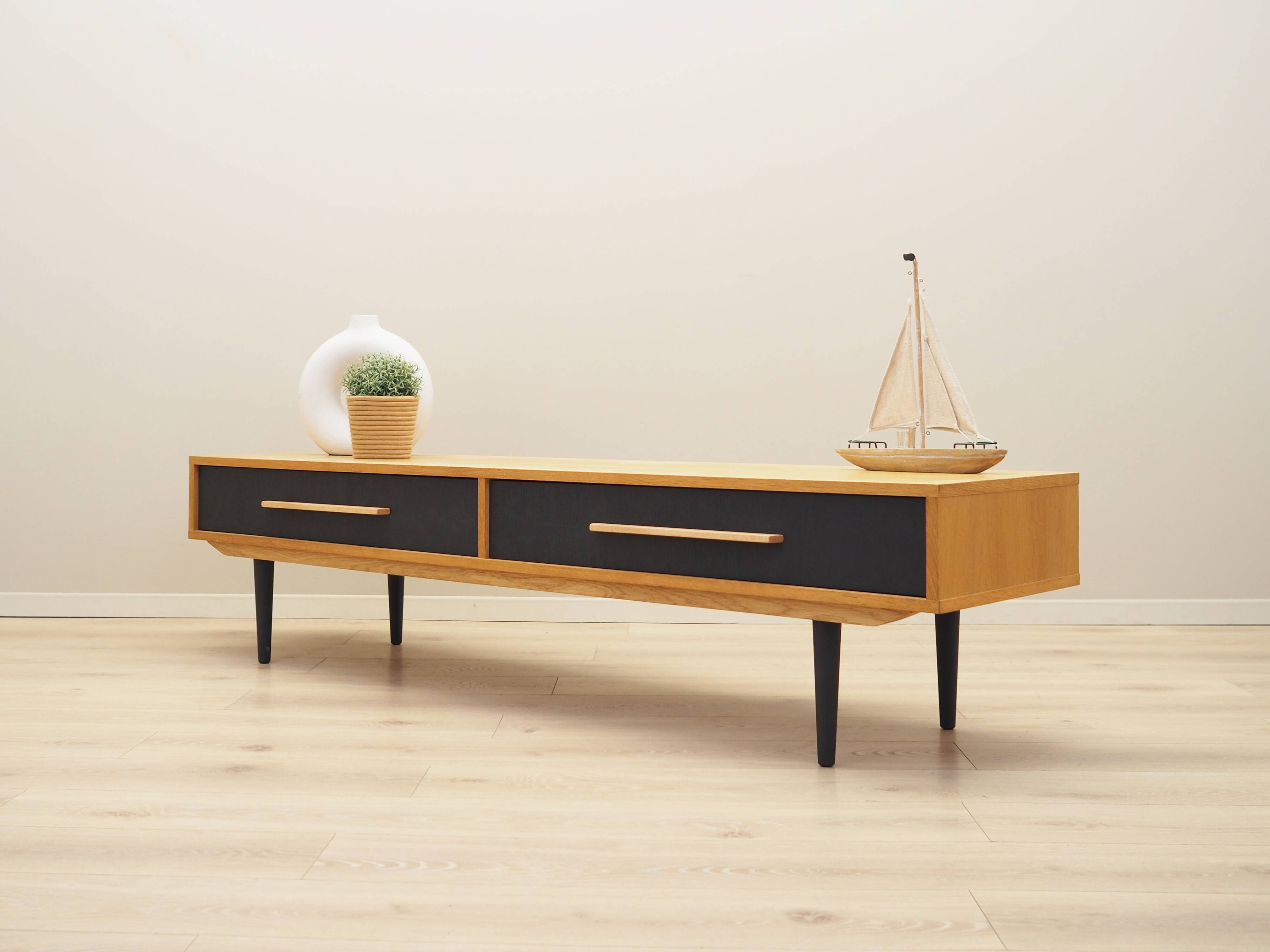 Oak lowboard, Scandinavian design
