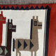 Vintage woven wool Kilim rug