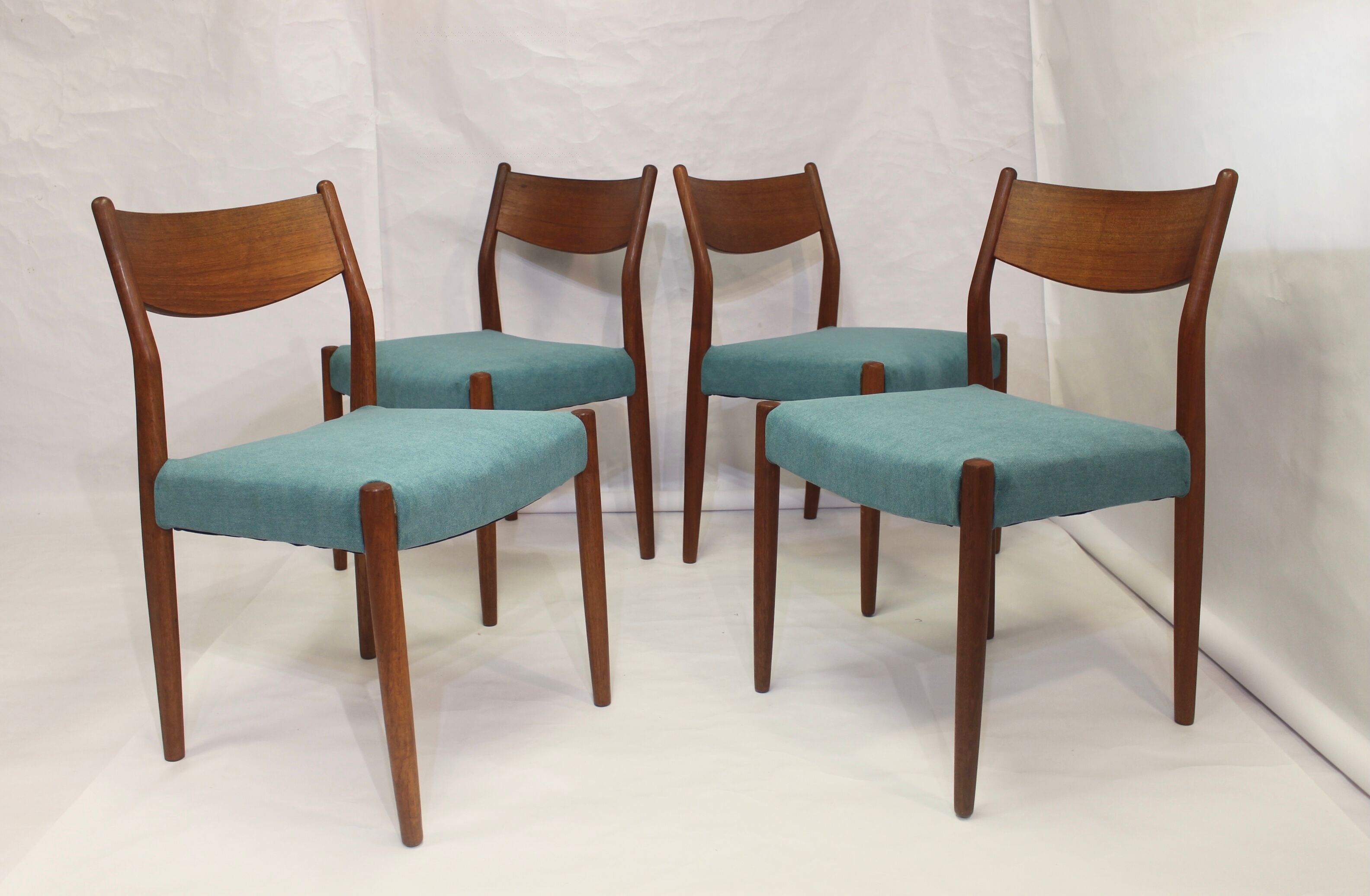 Set de 4 chaises en teck  Cees Braakman pour Pastoe 1960