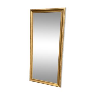 Large golden mirror to stand