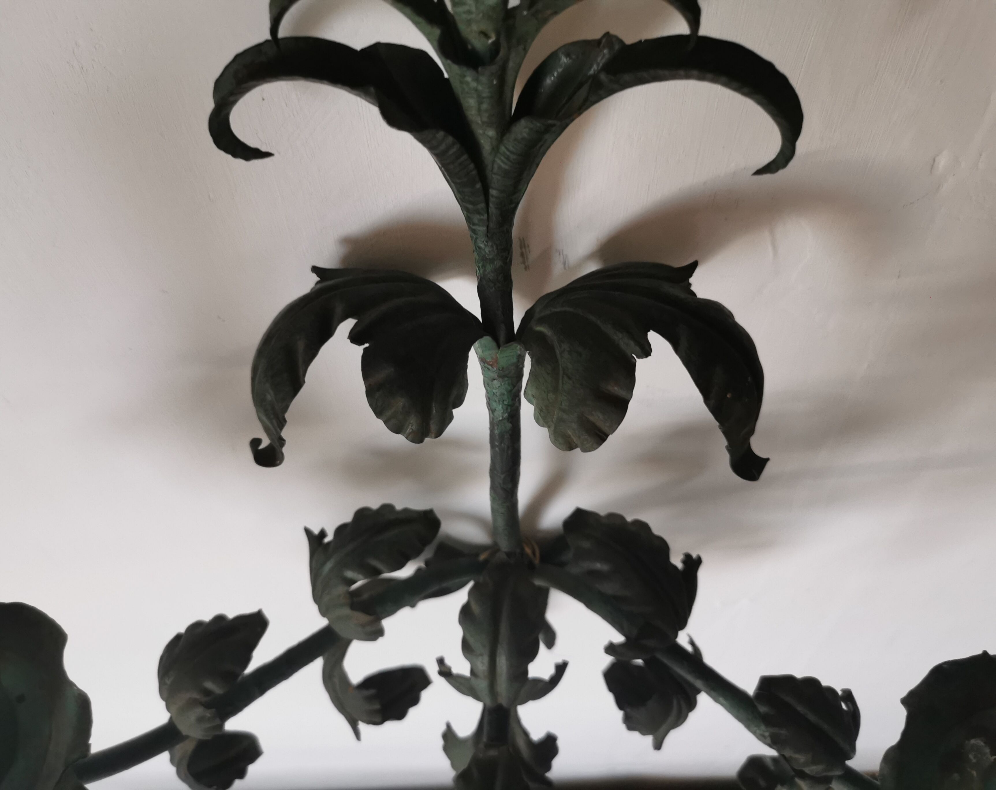 Wall lamp iron and sheet metal