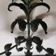 Wall lamp iron and sheet metal