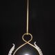 Elegant Art Deco Barovier and Toso chandelier, 1940s