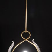 Elegant Art Deco Barovier and Toso chandelier, 1940s
