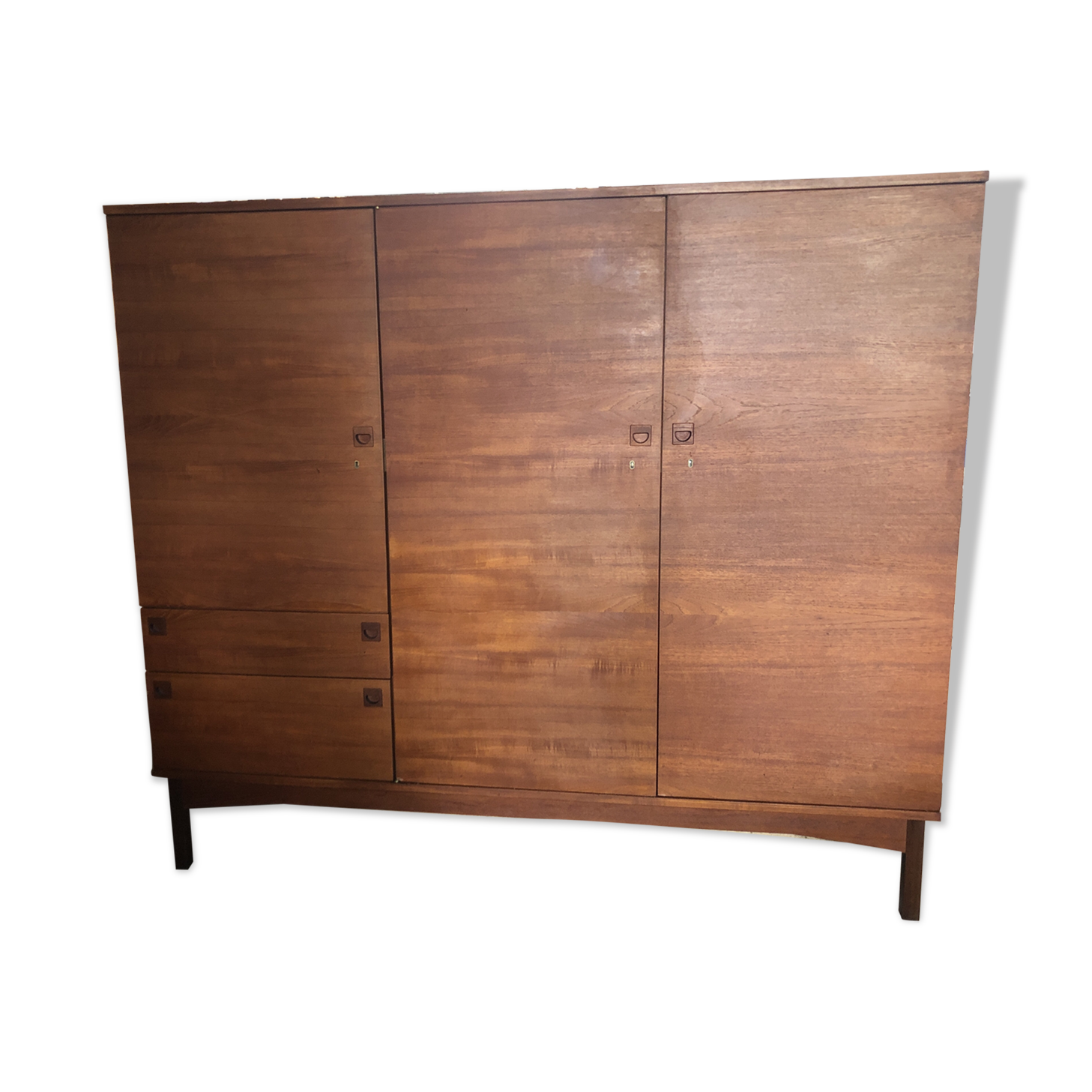 Teak wardrobe André Monpoix
