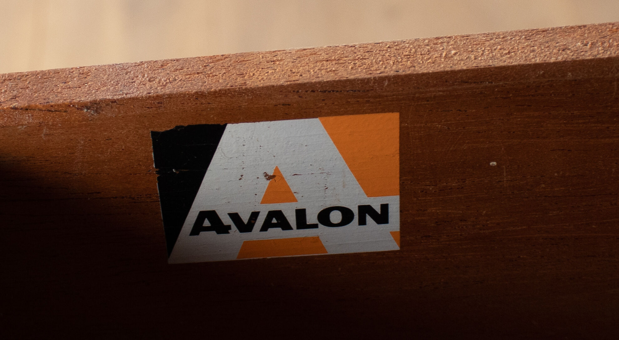 Retro honey teak 1960s avalon chest of drawers