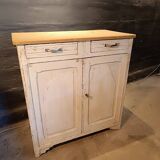 Buffet parisien patiné