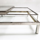 Opening coffee table Maison Jansen 70 years