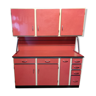 Red formica furniture