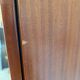 Vintage secretary with light