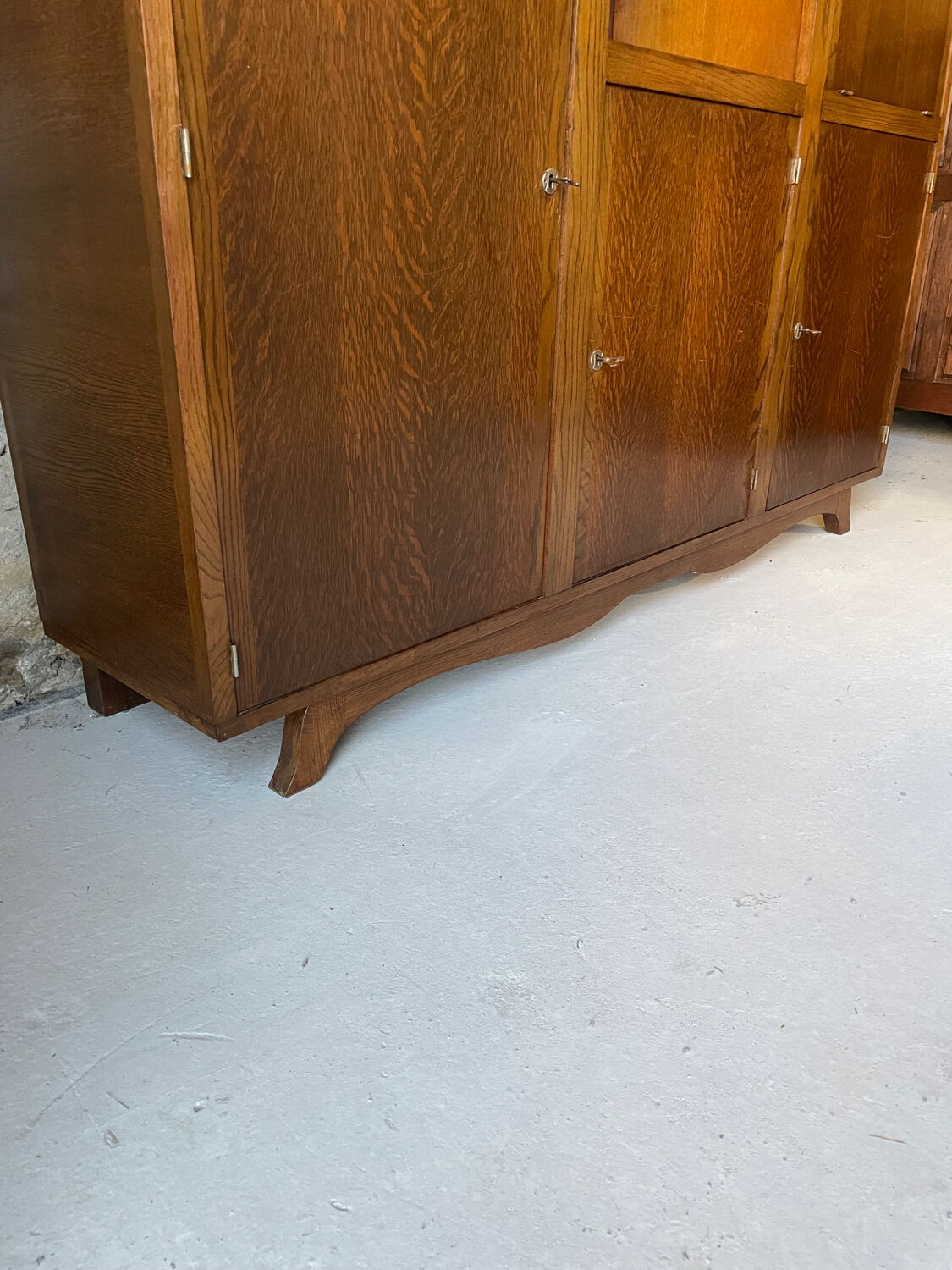 Vintage buffet from the 50s/60s in oak.