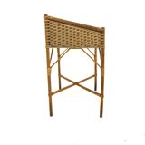 Scandinavian rattan indoor planter, Sweden, 1950s