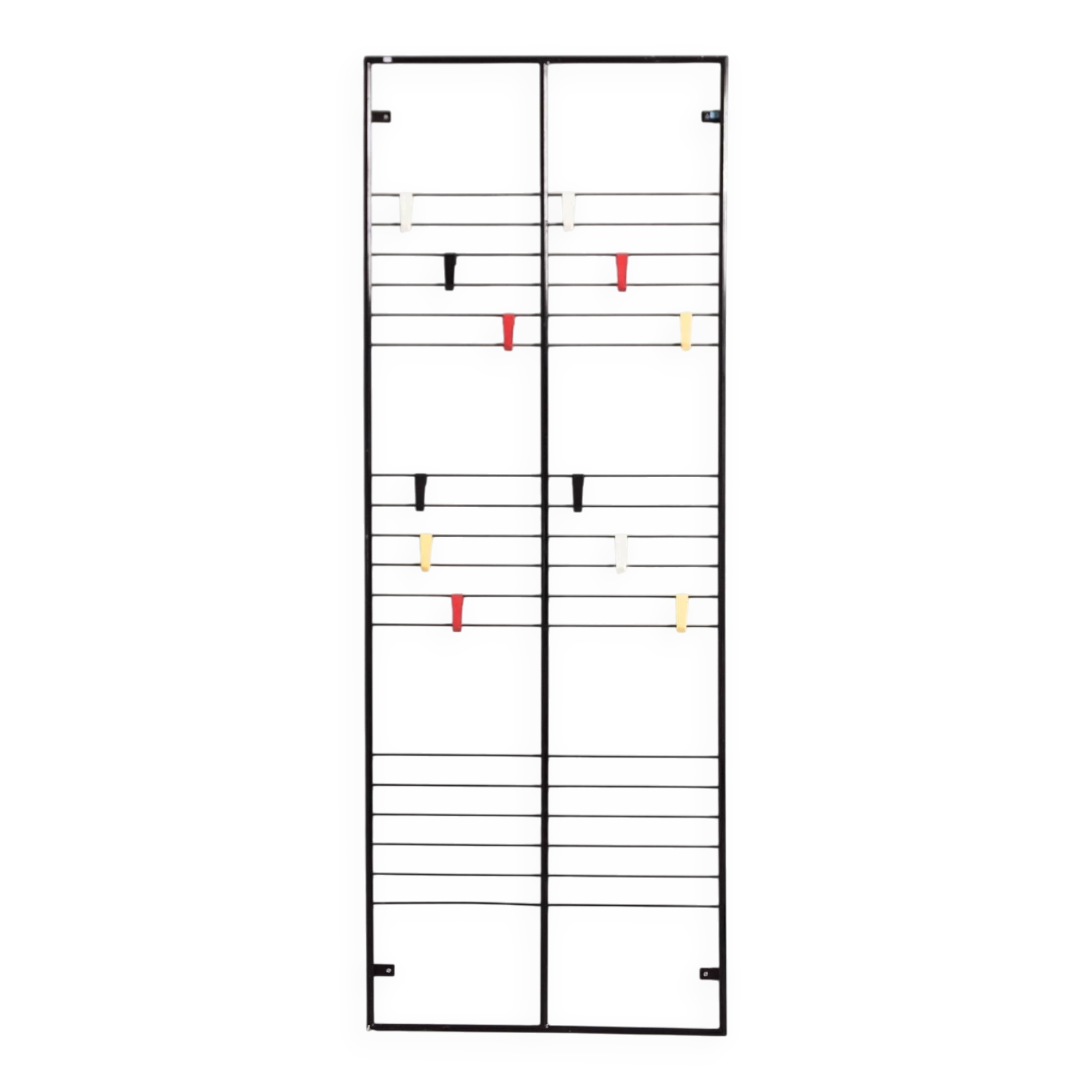 Wall coat rack GW1 'Toonladder' by Coen de Vries for DEVO from the 1950s