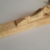 Vintage Christ plaster crucifix