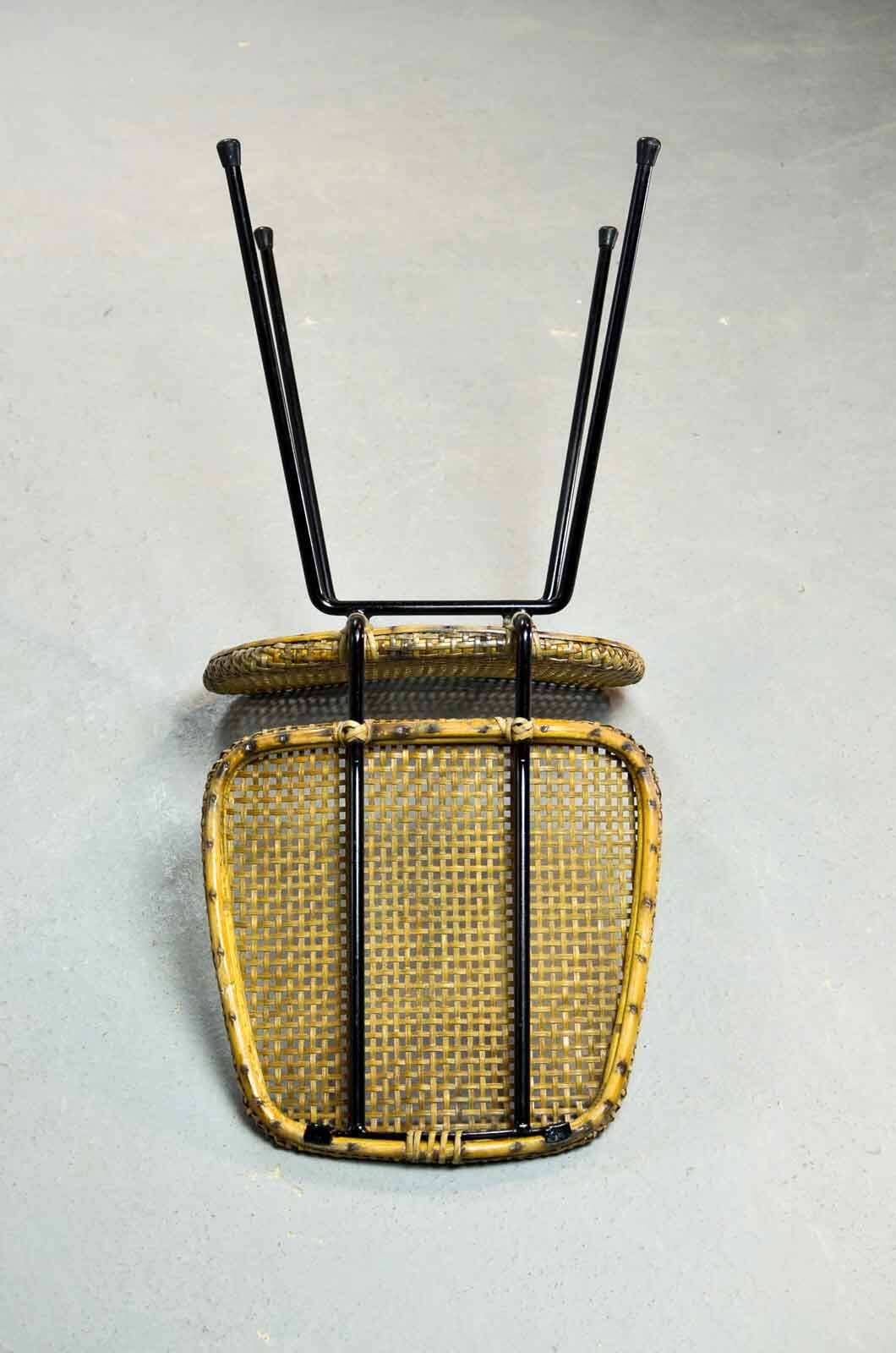 Cane Dutch Design Side Chairs