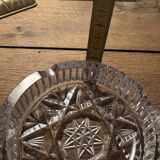 Cut crystal ashtray – in the style of Bohemian crystal